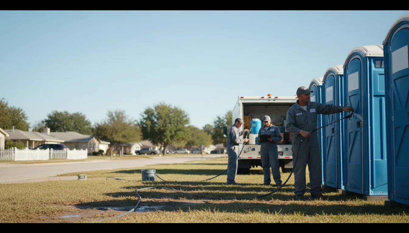 Long-Term Portable Toilet Rental in Wrights, IL near me